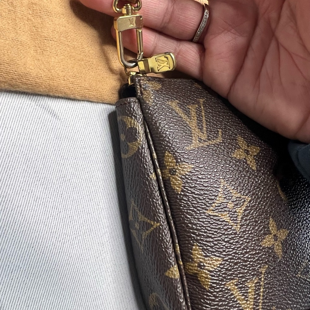 Louis Vuitton Pochette Accessories Monogram Canvas Brown - Picture 9 of 15